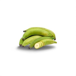 Fresh Unripe Plantain