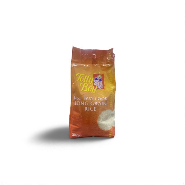 Easy Cook Long Grain Rice, Tolly Boy (5kg)